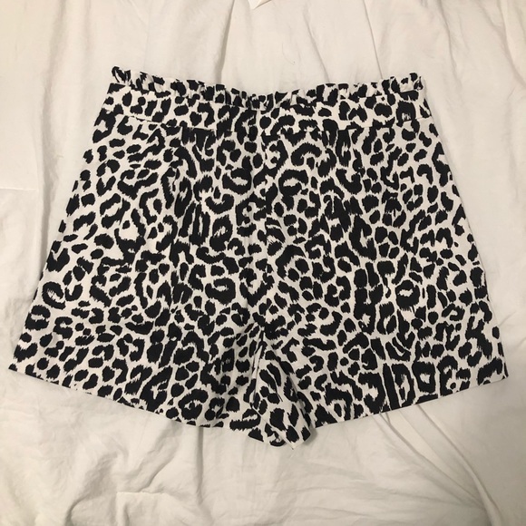 J Crew Factory NWT leopard print shorts - Picture 3 of 3
